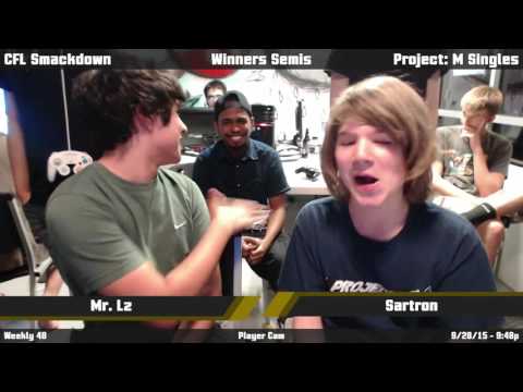 CFL Smackdown Weekly 48 Project: M - Winners Semis - Sartron vs Mr. Lz