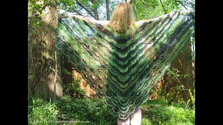 Pinenotes ~ 5 Year Anniversary Virus Shawl Tutorial and CAL