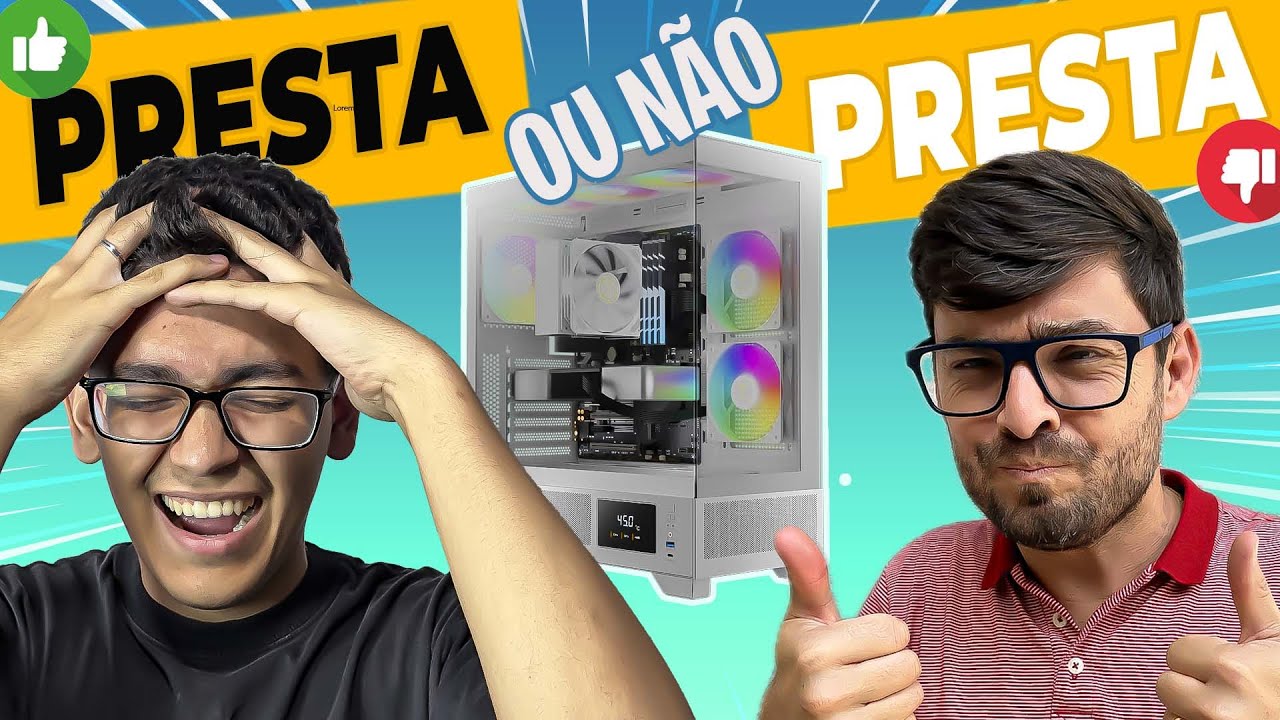 Compramos o Gabinete GAMDIAS ATLAS M1 I Será que Presta?