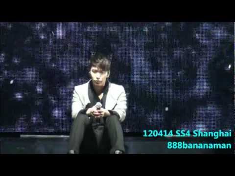 [fancam] 120414 Super Junior SS4 in Shanghai 『 Storm 』 Forcus Sungmin
