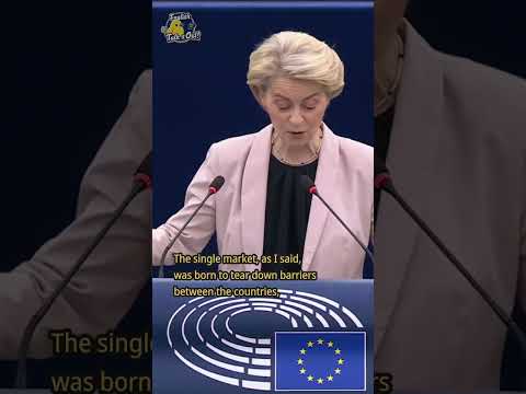 🏗️ Revitalizing the Single Market | EC President von der Leyen: Unite for the Prosperity of Europe.