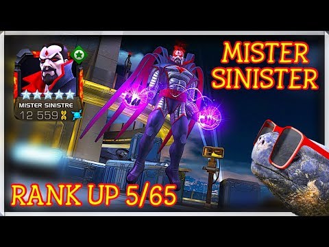 MISTER SINISTER - Rank Up 5/65 & Some Fights - Marvel Contest Of Champions