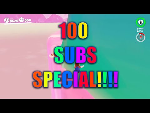 100 subs special!! The Hardest trick jumps I have ever done in Super Mario Odyssey! (Compilation)