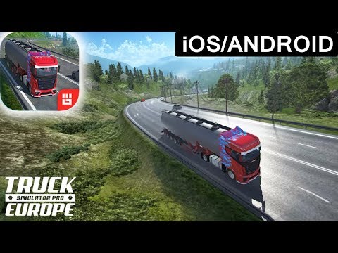 Truck Simulator PRO Europe - Gameplay Video (iOS Android) - YouTube