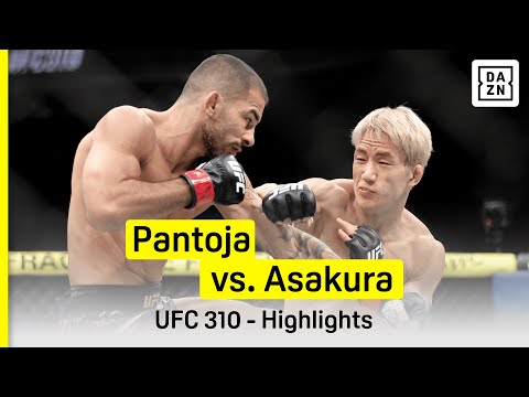 Alexandre Pantoja vs Kai Asakura | UFC 310 | DAZN Highlights