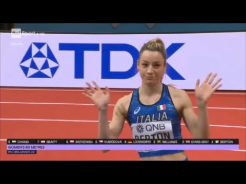 Mondiali Belgrado 2022 - 60m Donne - Batteria 6