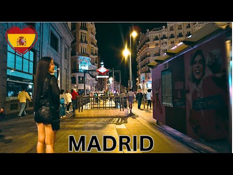 🇪🇸 MADRID SPAIN NIGHT TOUR 2023