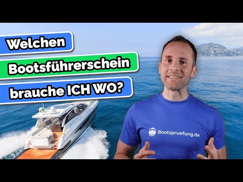 Which boat license do I need? All recreational boating licenses examined!