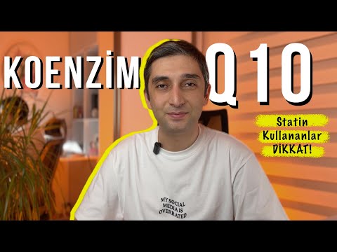 Koenzim Q10 Faydaları Nelerdir? Statin Kullananlar DİKKAT! (Fibromiyalji, Enerji, Kısırlık)
