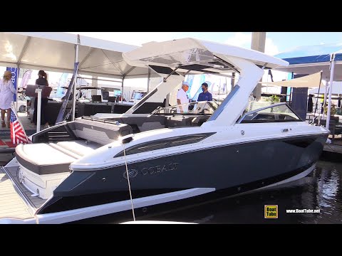2021 Cobalt A29 Motor Boat Walkaround Tour - 2020 Fort Lauderdale Boat Show