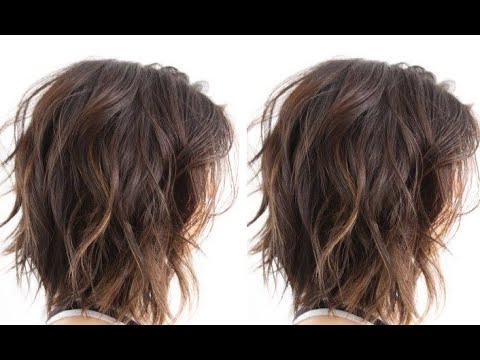 Shaggy bob haircut tutorial for women | Easy...