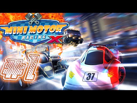 Mini Motor Racing X Part 1 BURN Rubber! (Nintendo Switch)