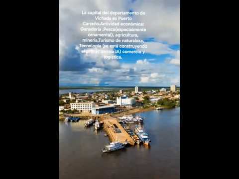 La capital del departamento de Vichada es Puerto Carreño #capital #departamento #vichada