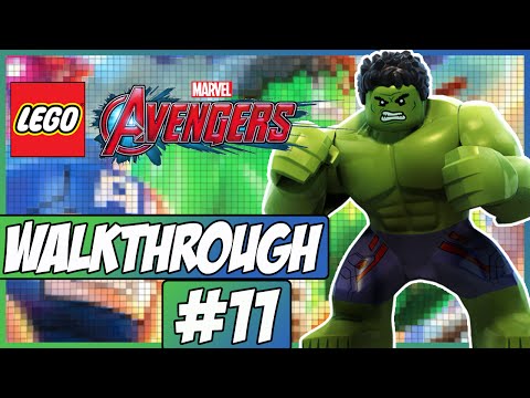 LEGO Marvel Avengers Walkthrough Ep.11 w/Angel - Saving The People!