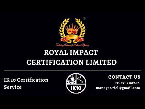 Iso 17034 certification services, for manufacturing