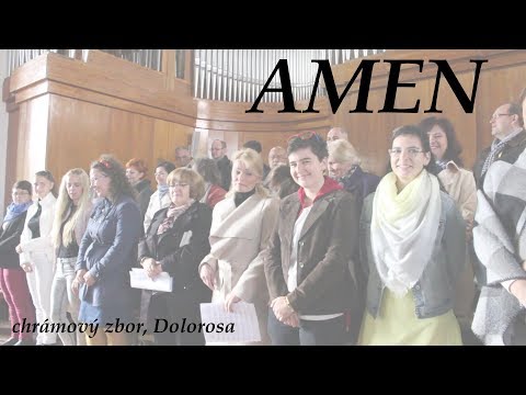 Chrámový zbor GAUDIUM - AMEN, Maestoso AMEN/slávnostné Amen