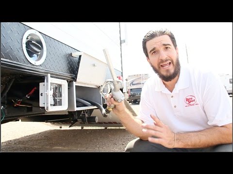 Toy Hauler 101 - Fuel Station Pump and Gauge Option
