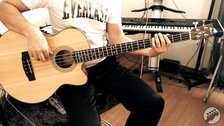 Video thumbnail for Acoustic Bass Groove (Cort SJB5F Bass) by Fábio Lourenço
