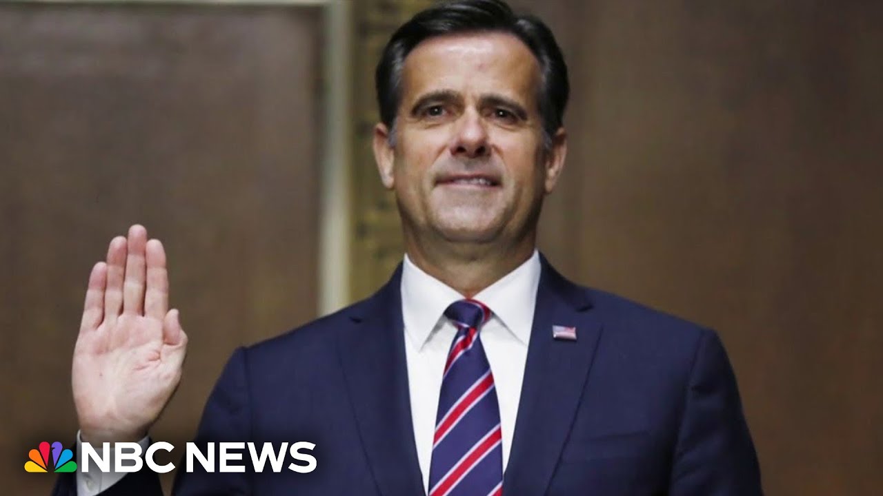 BREAKING: Trump names John Ratcliffe as CIA director