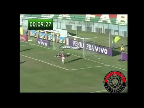 Dinei faz o gol mais rápido da história do Campeonato Brasileiro e empata com Nivaldo do Náutico.