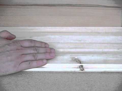 Golvskruv för massivt trä