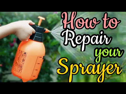 Platic garden sprayer bottle