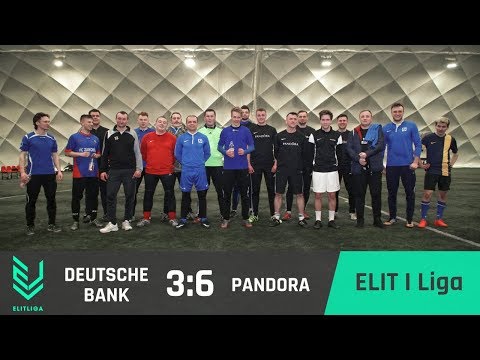 DEUTSCHE BANK 3:6 PANDORA - ELIT I Liga [ZIMA 2018]