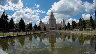 Прогулка около МГУ 18 июня 2017 года. От метро Университет