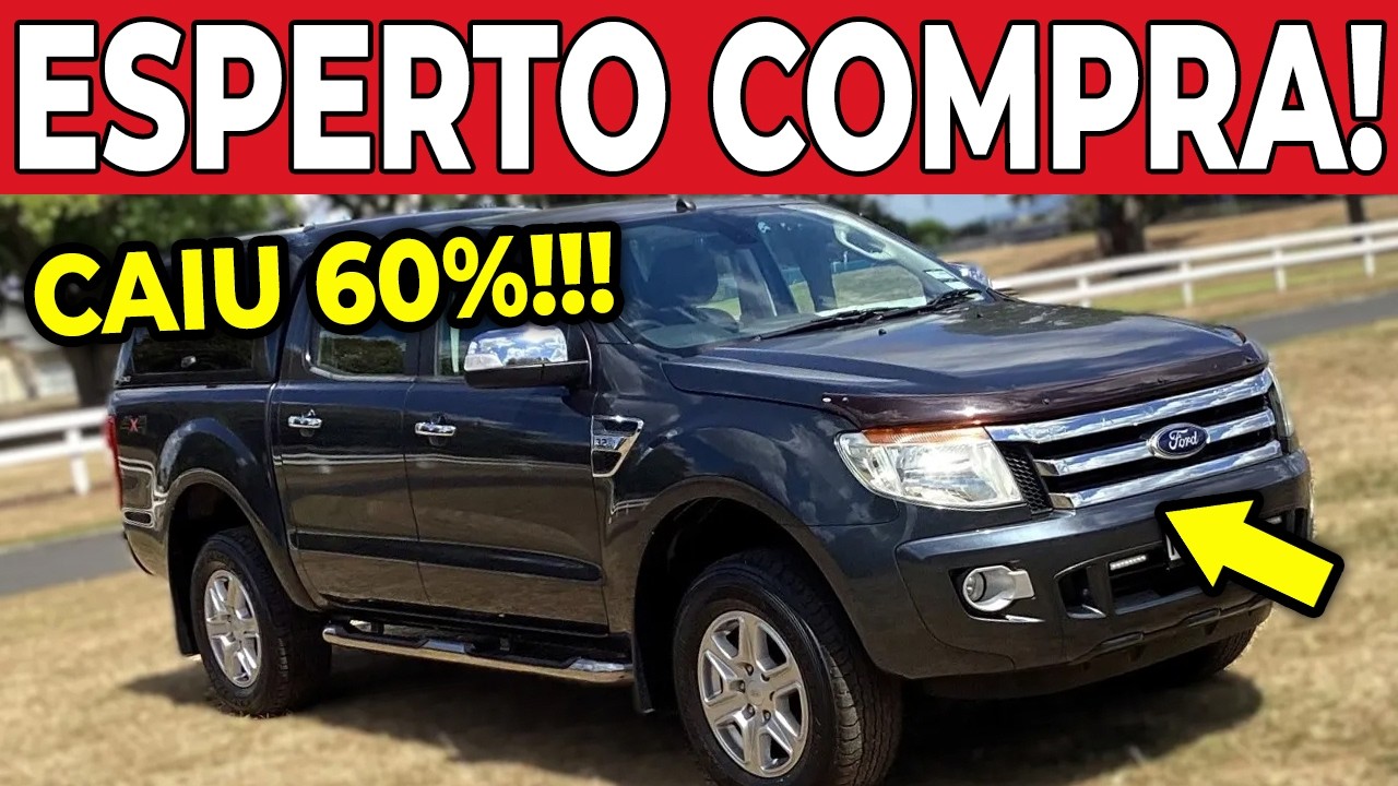 🚨 5 PICAPES ATÉ R$ 60 MIL QUE SÃO VERDADEIROS TANQUES! 😱