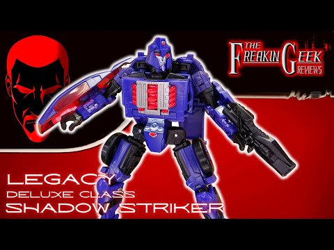 Legacy Deluxe SHADOW STRIKER: EmGo's Transformers Reviews N' Stuff