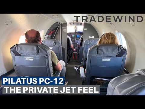 TRADEWIND PILATUS PC12 | St Barth - San Juan | Flight Review