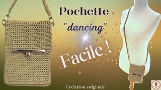 POCHETTE CROCHET "dancing"