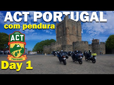 ACT Portugal with a Passenger Day 1: CFMOTO 450MT Breakdown, Freedom and Castles