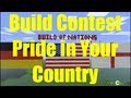 Minecraft - Build Contest - Pride In Your Country ...