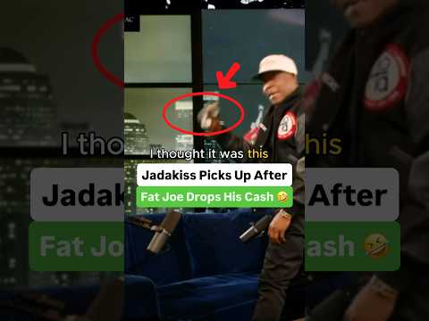 Jadakiss Picks Up After Fat Joe Drops His Cash 🤣