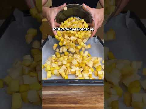 Sheet Pan Creamy Garlic Cheese Chicken & Potatoes