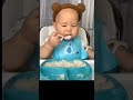 Baby Eating Rice Shorts