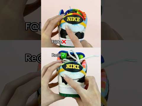 Real Vs Fake Ben & Jerry Nike SB Dunk #shorts #sneakerhead #viral