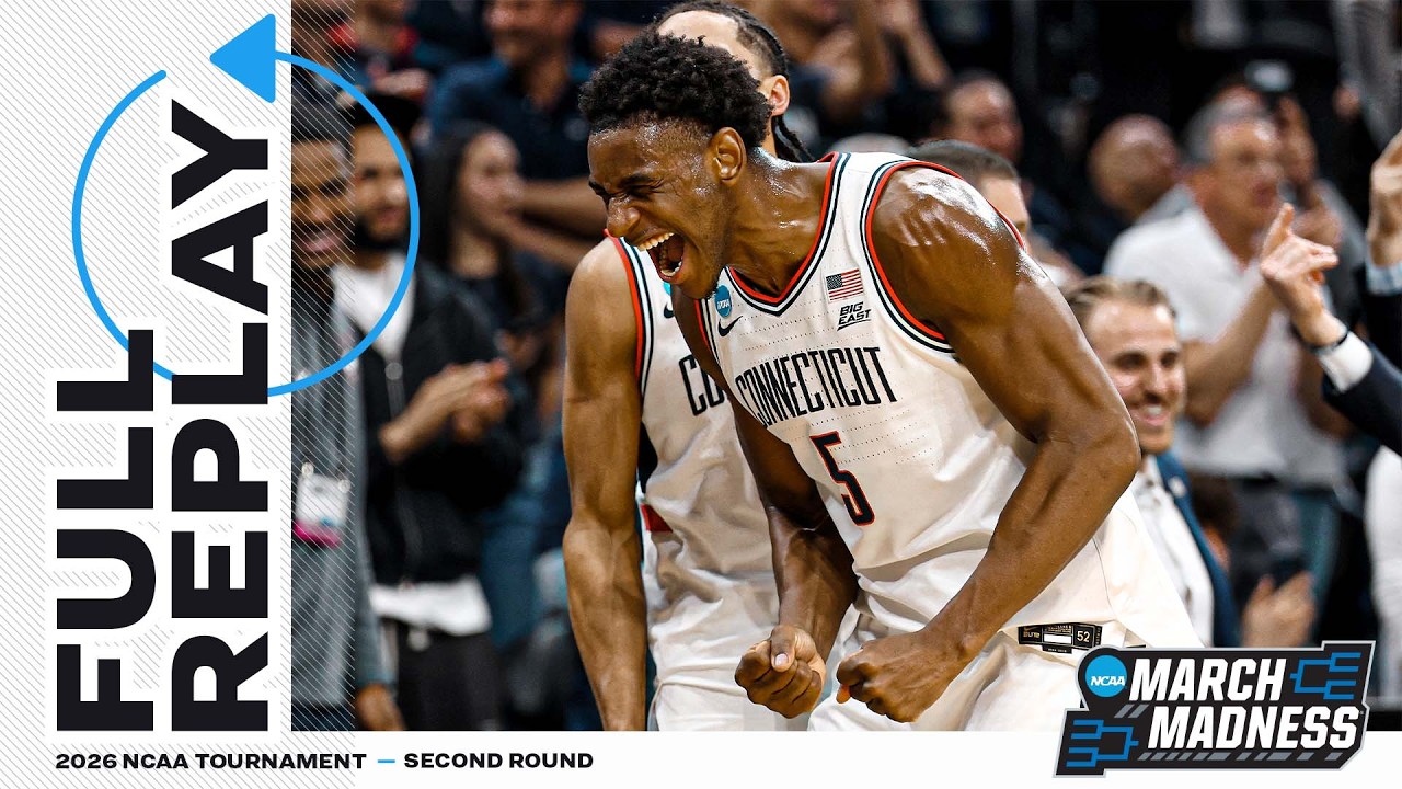 UConn vs. UCLA: 2026 NCAA men's second round | FULL REPLAY