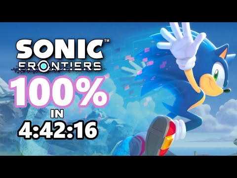 (WR) Sonic Frontiers 100% in 4:42:16