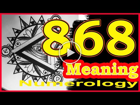 🔴 Angel Number 868 Meaning ✅ Seeing 868 ✅ Numerology Box