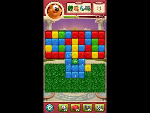 Toon Blast Level 3819 - NO BOOSTERS 🐻🐺🐱 | SKILLGAMING ✔️