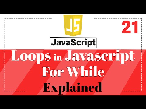 Concept of while loop in JavaScript from beginning | Looping statement 21 | Learn JavaScript