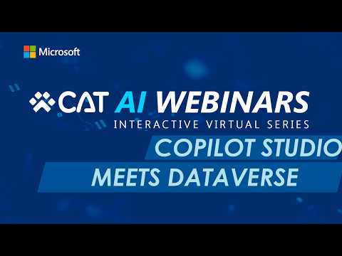 Copilot Studio: Dataverse-Powered AI Copilot Studio: Dataverse-Powered AI