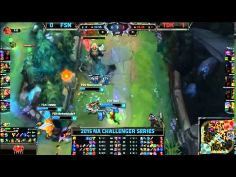 Fusion VS TDK Game 2 Highlights   2015 NA CS Spring W3D1   YouTube