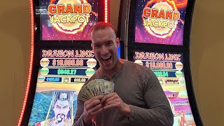 I Went on a Crazy Run Playing a Dragon Link Slot!