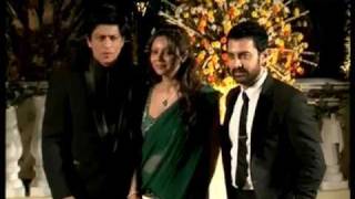 Shah Rukh Khan & Gauri at Imran Khan's reception party hosted by Aamir