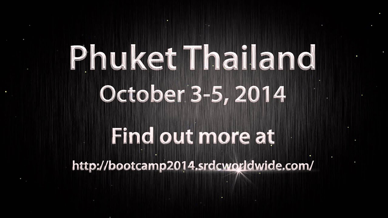 SRDC Bootcamp 2014 - Teaser