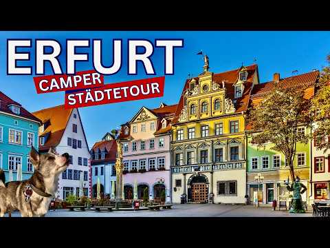 Erfurt entdecken 👉 Tipps, Stellplätze & Highlights! Campertour in Thüringen 🌍🚐 Wohnmobilreise