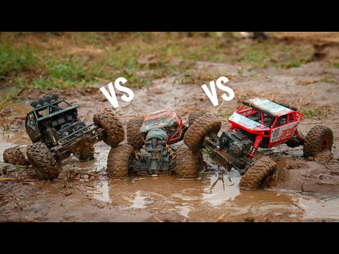 hb P1803 VS hk 8211 VS Transform Rc Car - Rc Rock Crawlers Comparison